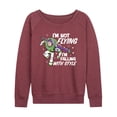 thumbnail image 1 of Toy Story - Im Not Flying - Women's Lightweight French Terry Long Sleeve Shirt, 1 of 5