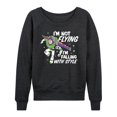 thumbnail image 1 of Toy Story - Im Not Flying - Women's Lightweight French Terry Long Sleeve Shirt, 1 of 5
