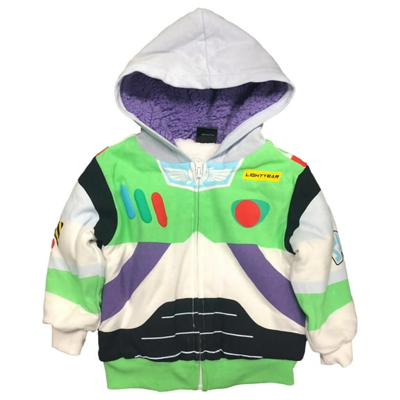 Toy Story Infant & Toddler Boys Sherpa Buzz Lightyear Hoodie Sweatshirt 18m