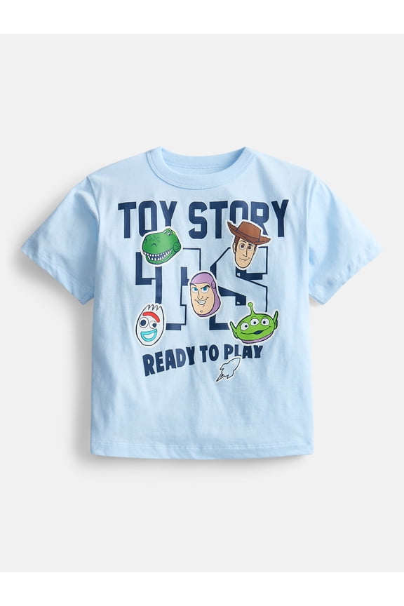 Toy Story Toddler Boys Graphic Tee with Short Sleeves, Sizes 12M-5T
