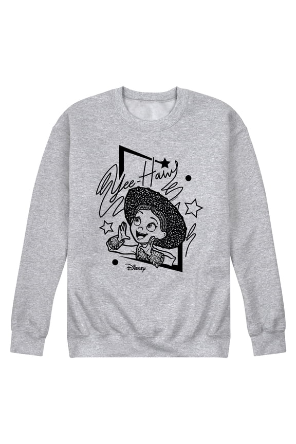 Toy Story - Jesse Yeehaw - Men's Crew Neck Fleece Pullover