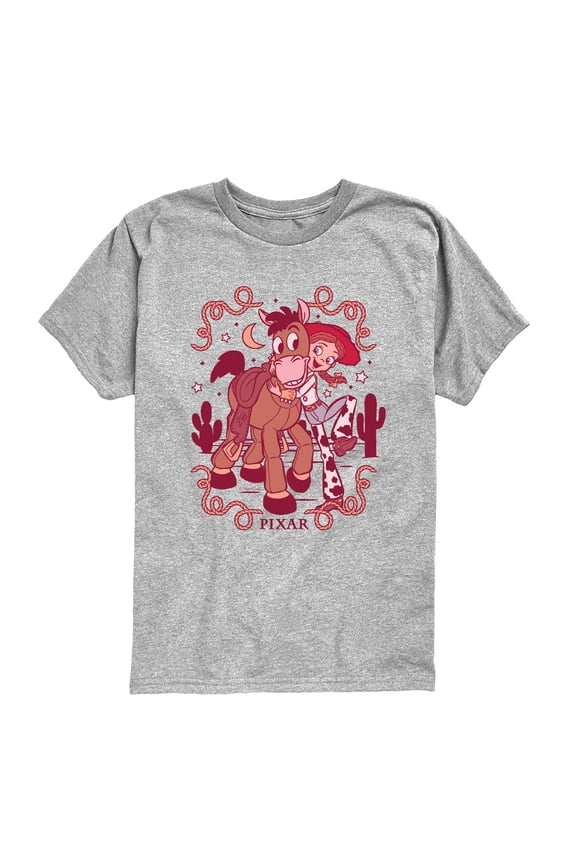 Toy Story - Jessie Cowgirl - Youth Boys Short Sleeve Graphic T-Shirt
