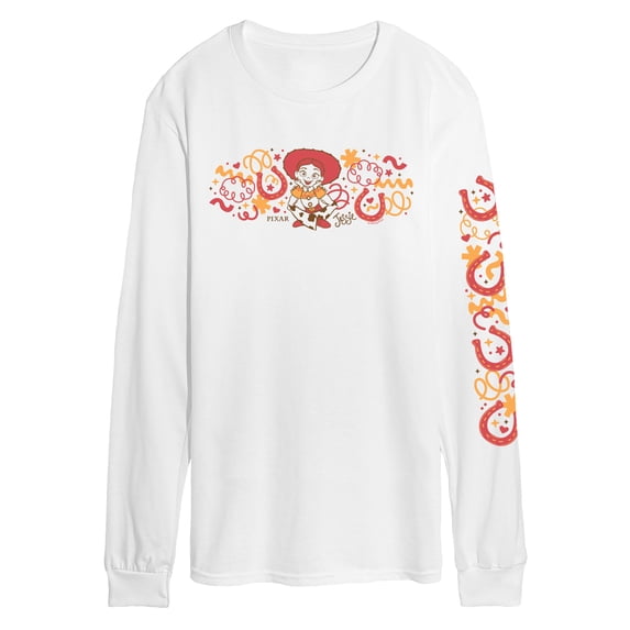 Toy Story - Jessie Horseshoes - Men's Long Sleeve Graphic T-Shirt