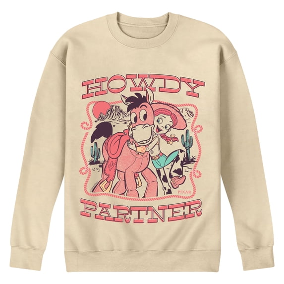 Toy Story - Jessie Stamp - Men's Crew Fleece Sweatshirt