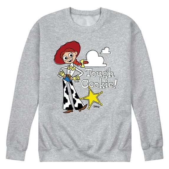 Toy Story - Jessie Tough Cookie - Men's Crew Neck Fleece Pullover