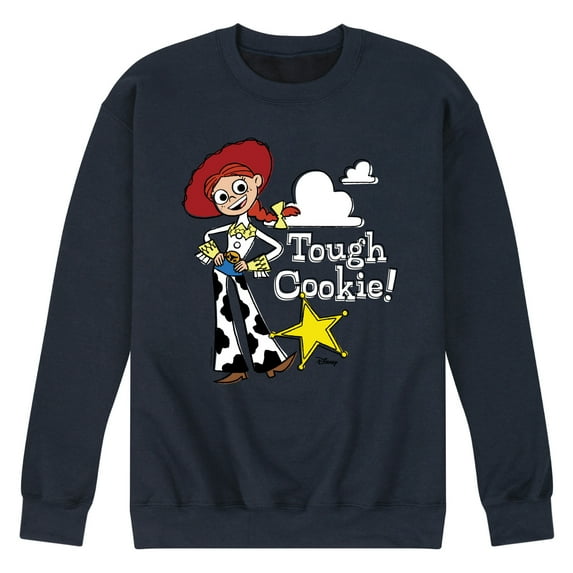 Toy Story - Jessie Tough Cookie - Men's Crew Neck Fleece Pullover