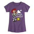 thumbnail image 1 of Toy Story - Jessie Tough Cookie - Toddler & Youth Girls Short Sleeve Graphic T-Shirt, 1 of 5