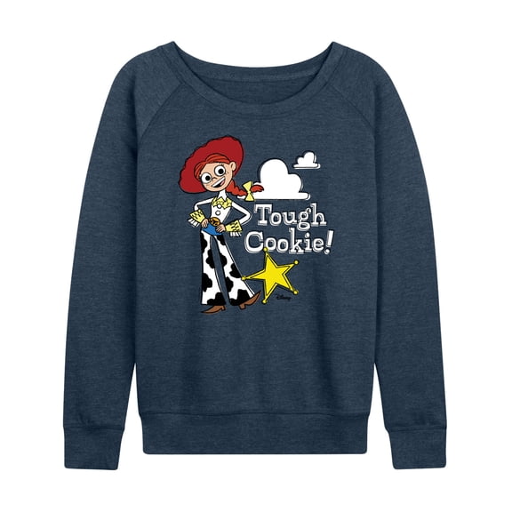 Toy Story - Jessie Tough Cookie - Women's Lightweight French Terry Long Sleeve Shirt