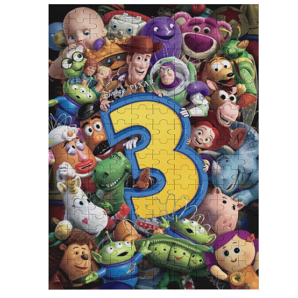 Toy Story Jigsaw Puzzle for Adults - 200 Piece Puzzle for Kids Boys Girls