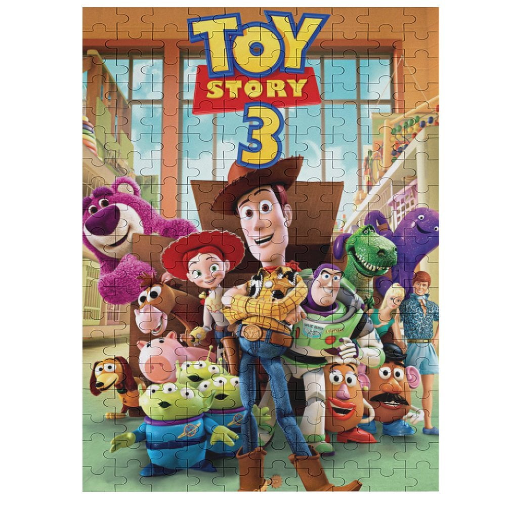 Toy Story Jigsaw Puzzle for Adults - 200 Piece Puzzle for Kids Boys Girls