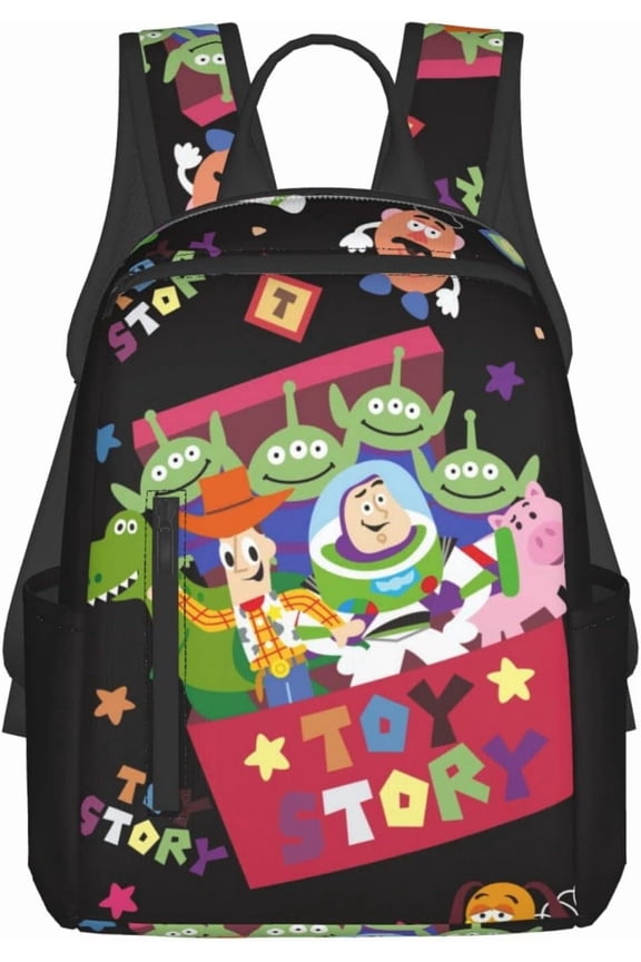 Toy Story Kawaii Backpack Cartoon Lightweight Multifunction Laptop Backpack Cute Daybag Travel Bag