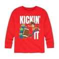 thumbnail image 1 of Toy Story - Kickin It - Toddler And Youth Long Sleeve Graphic T-Shirt, 1 of 5