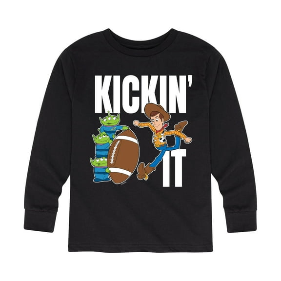 Toy Story - Kickin It - Toddler And Youth Long Sleeve Graphic T-Shirt
