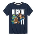 thumbnail image 1 of Toy Story - Kickin It - Toddler And Youth Short Sleeve Graphic T-Shirt, 1 of 5