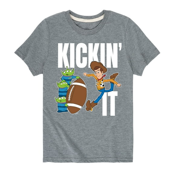 Toy Story - Kickin It - Toddler And Youth Short Sleeve Graphic T-Shirt
