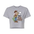thumbnail image 1 of Toy Story - Kicking It In The Ole West - Juniors Cropped Cotton Blend T-Shirt, 1 of 5