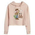 thumbnail image 1 of Toy Story - Kicking It In The Ole West - Juniors Cropped Pullover Hoodie, 1 of 5
