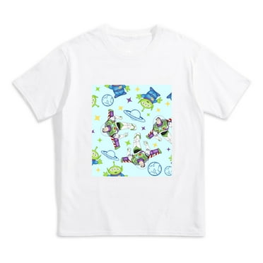 Toy Story Kids Short Sleeve Tee – Plain Crew Neck Tagless Tee. 100% Cotton