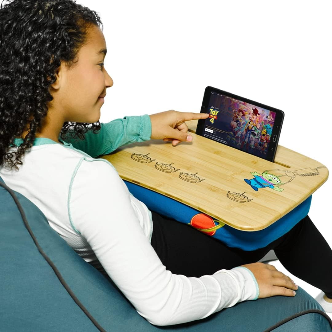 Lap desk with tablet slot deals