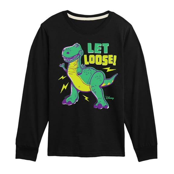 Toy Story - Let Loose - Toddler & Youth Long Sleeve Graphic T-Shirt
