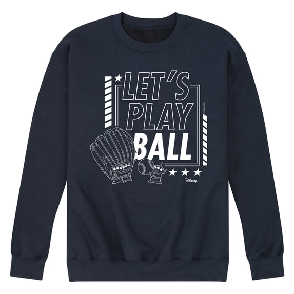 Toy Story - Let's Play Ball - Men's Crew Fleece Sweatshirt