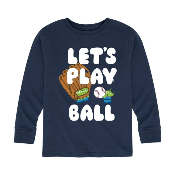 Toy Story - Let's Play Ball - Toddler And Youth Long Sleeve Graphic T-Shirt