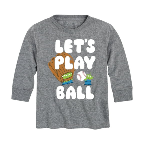 Toy Story - Let's Play Ball - Toddler And Youth Long Sleeve Graphic T-Shirt