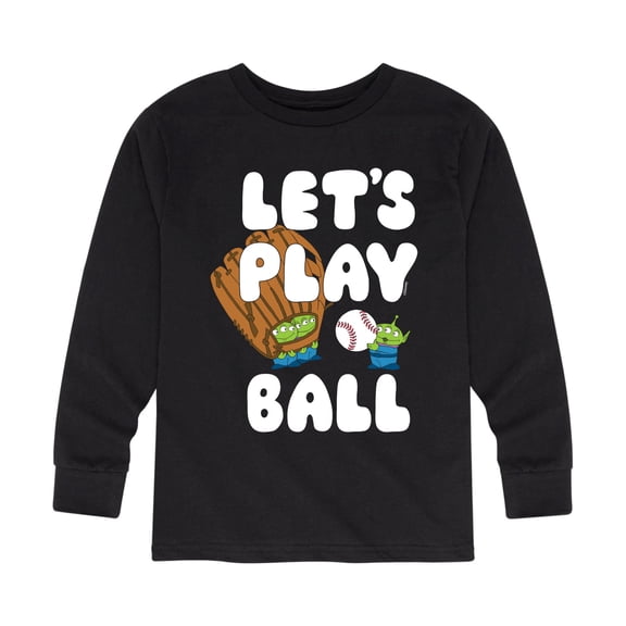 Toy Story - Let's Play Ball - Toddler And Youth Long Sleeve Graphic T-Shirt