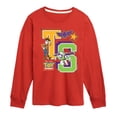 thumbnail image 1 of Toy Story - Letterman - Youth Boys Long Sleeve Graphic T-Shirt, 1 of 4