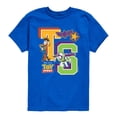 thumbnail image 1 of Toy Story - Letterman - Youth Boys Short Sleeve Graphic T-Shirt, 1 of 4