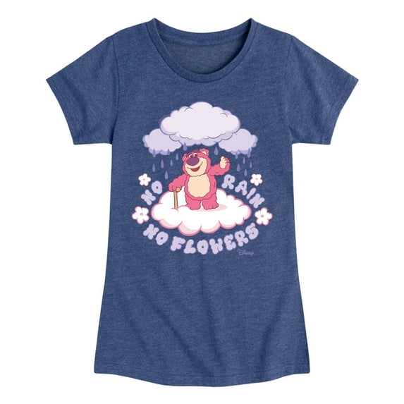 Toy Story - Lotso No Rain No Flowers - Toddler & Youth Girls Short Sleeve Graphic T-Shirt