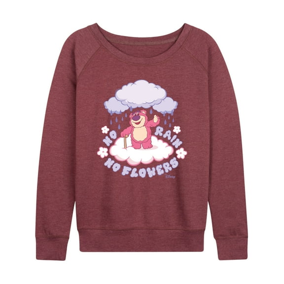 Toy Story - Lotso No Rain No Flowers - Women's Lightweight French Terry Long Sleeve Shirt