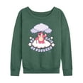 thumbnail image 1 of Toy Story - Lotso No Rain No Flowers - Women's Lightweight French Terry Long Sleeve Shirt, 1 of 5