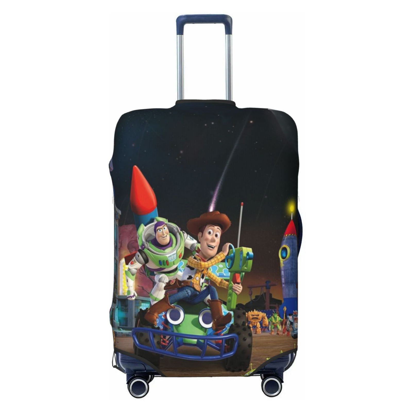 Toy Story Luggage Cover Cartoon Suitcase Covers Elastic Dustproof Protector Washable And