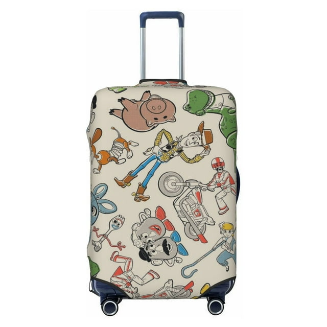 Toy Story Luggage Cover Cartoon Suitcase Covers Elastic Dustproof