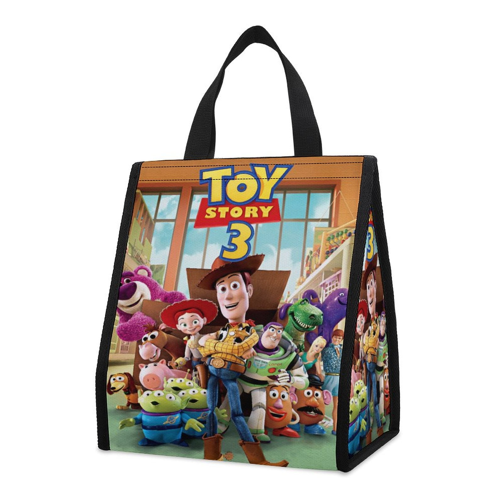 Toy Story Lunch Bag, Insulated Lunch Box Large Capacity Reusable Insulated Cooler Lunch Totes Bag for Work Office Camping Travel Picnic