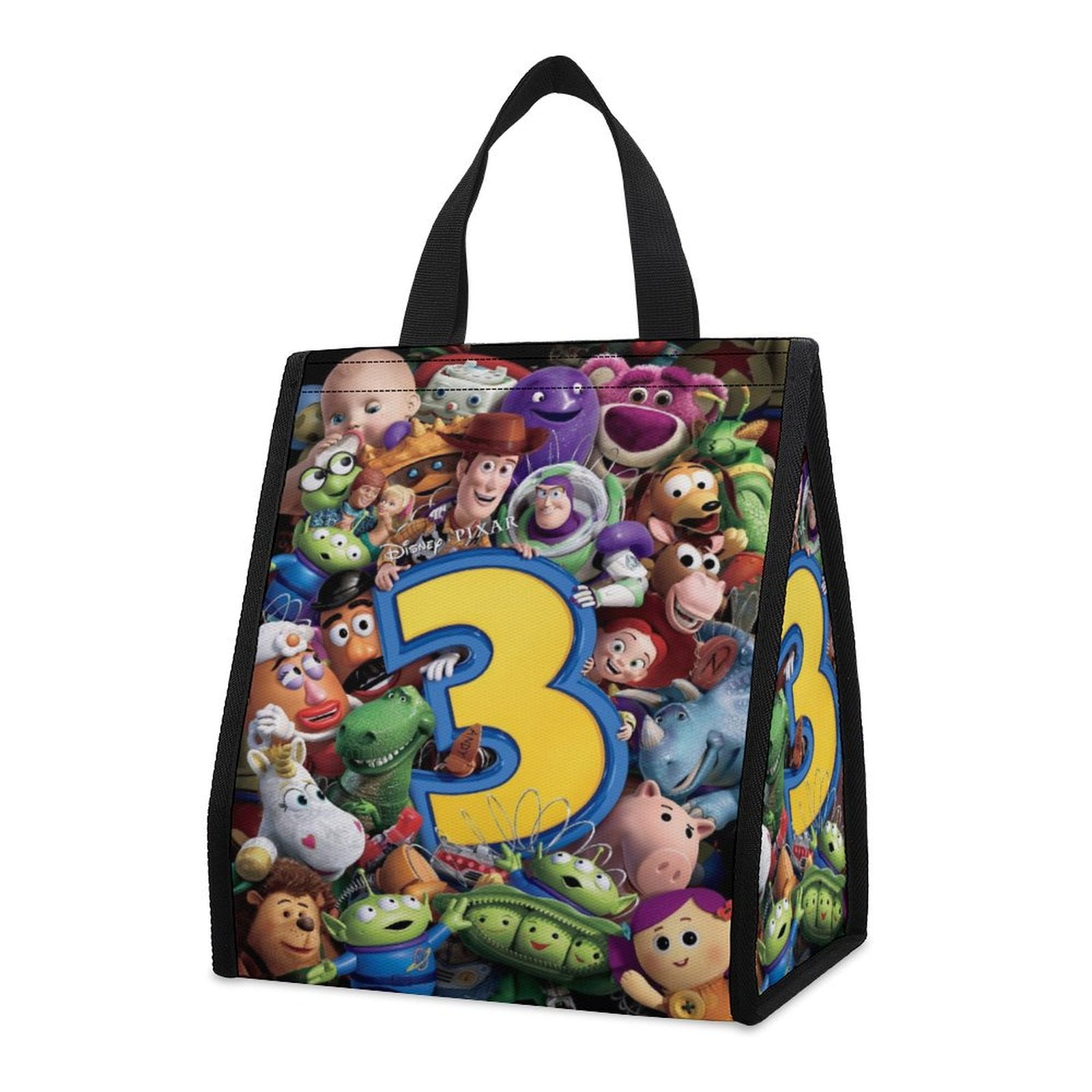 Toy Story Lunch Bag, Insulated Lunch Box Large Capacity Reusable Insulated Cooler Lunch Totes Bag for Work Office Camping Travel Picnic
