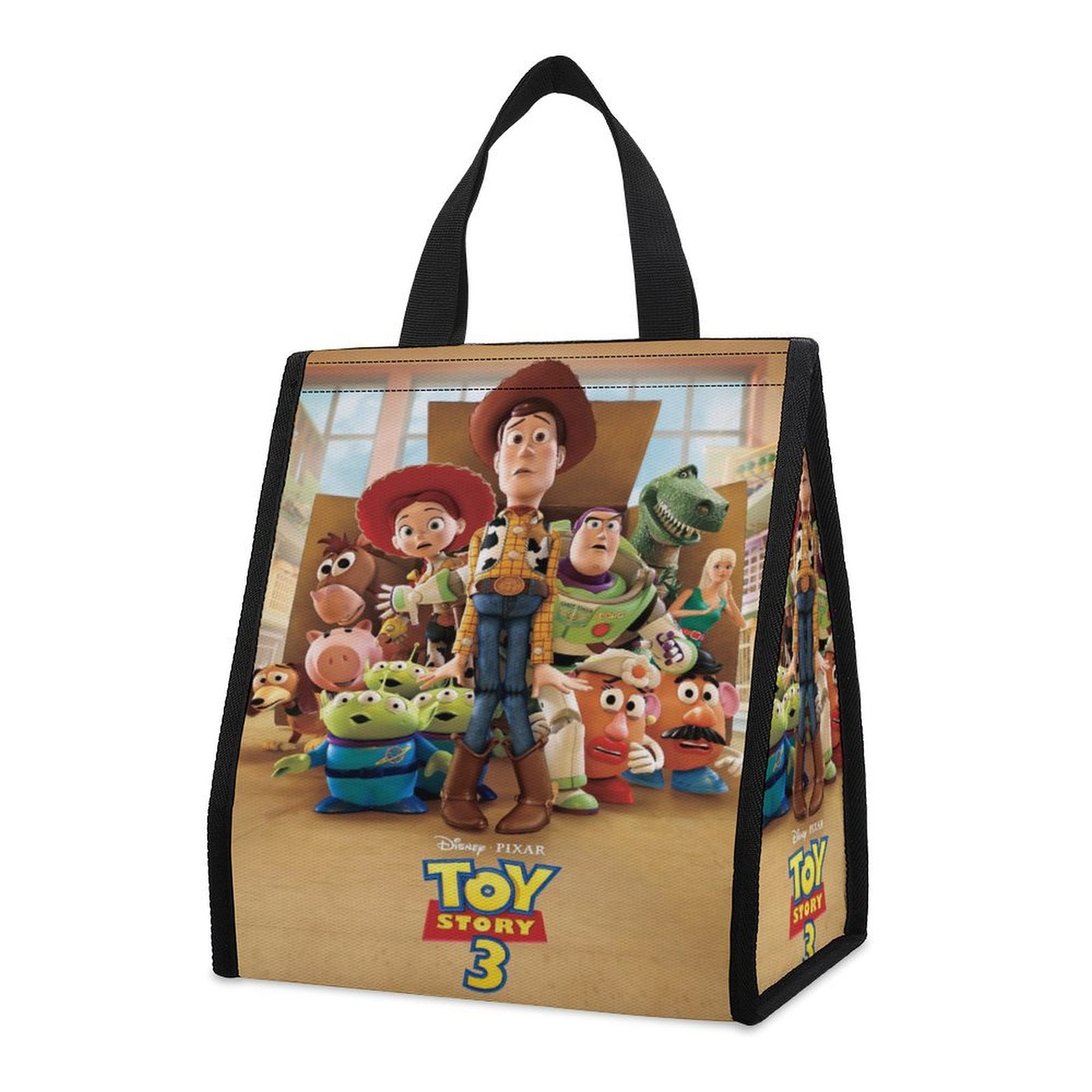 Toy Story Lunch Bag, Insulated Lunch Box Large Capacity Reusable Insulated Cooler Lunch Totes Bag for Work Office Camping Travel Picnic