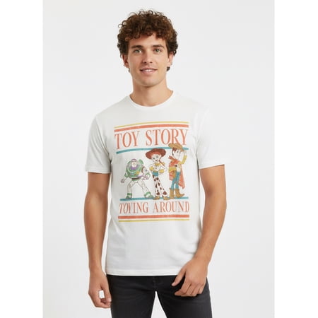 Pixar Toy Story, Men's & Big Men's Graphic Tee, Toying Around, Sizes S-3XL