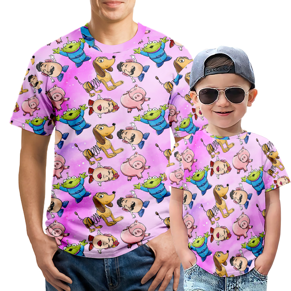 Toy Story Men's Short Sleeve TShirt Shirts Popular Round Neck Tee