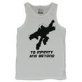 thumbnail image 1 of Toy Story Mens T-Shirt - Buzz Lightyear Silhouette To Infinity and Beyond (Medium), 1 of 1