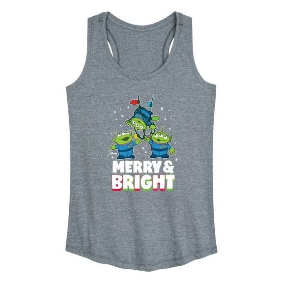 Toy Story - Merry And Bright - Women's Racerback Tank Top