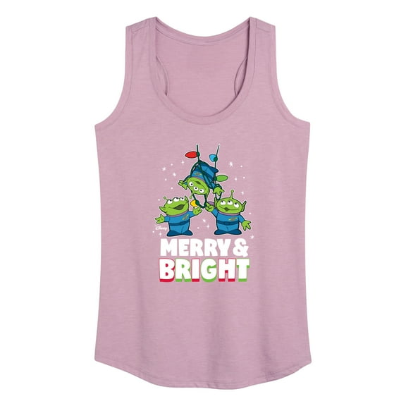 Toy Story - Merry And Bright - Women's Racerback Tank Top