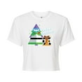 thumbnail image 1 of Toy Story - Merry Christmas Toy Story - Juniors Cropped Cotton Blend T-Shirt, 1 of 5