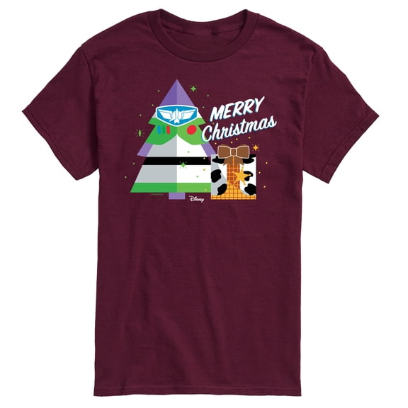 Toy Story - Merry Christmas Toy Story - Men's Short Sleeve Graphic T-Shirt