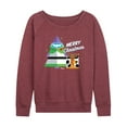 thumbnail image 1 of Toy Story - Merry Christmas Toy Story - Women's Lightweight French Terry Long Sleeve Shirt, 1 of 5