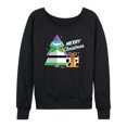 thumbnail image 1 of Toy Story - Merry Christmas Toy Story - Women's Lightweight French Terry Long Sleeve Shirt, 1 of 5