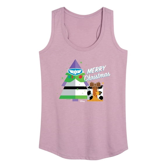 Toy Story - Merry Christmas Toy Story - Women's Racerback Tank Top