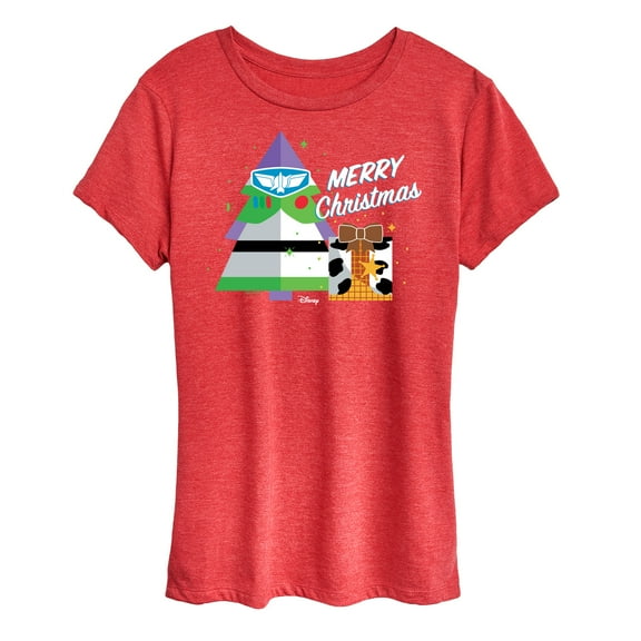 Toy Story - Merry Christmas Toy Story - Women's Short Sleeve Graphic T-Shirt