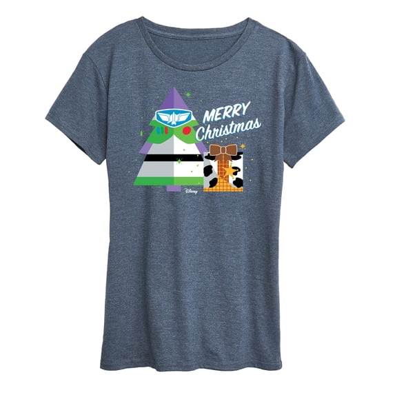 Toy Story - Merry Christmas Toy Story - Women's Short Sleeve Graphic T-Shirt